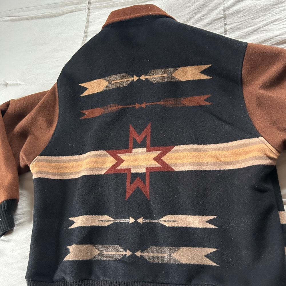 Pendleton Southwestern Pattern Jacket Heavy Grade… - image 11